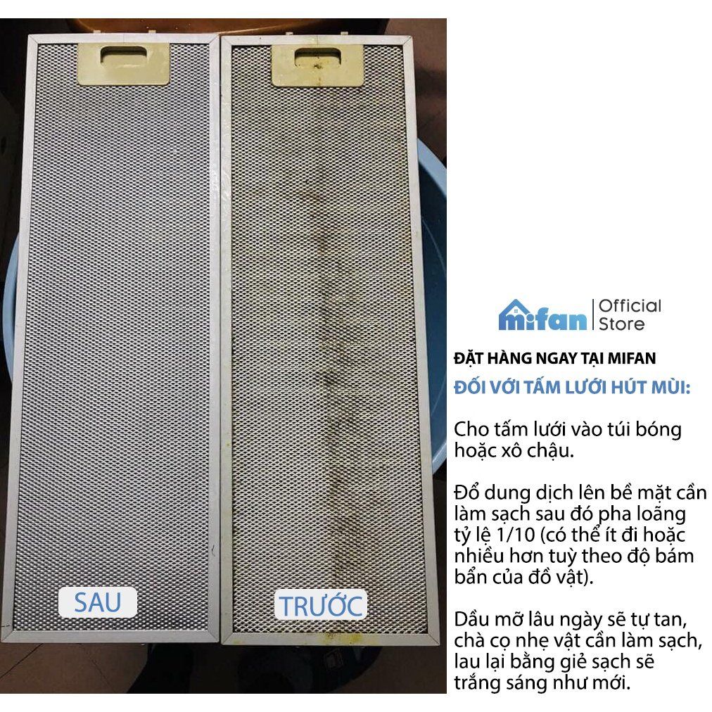 Nước Tẩy Rửa Dầu Mỡ Lâu Ngày Smart Cleaner