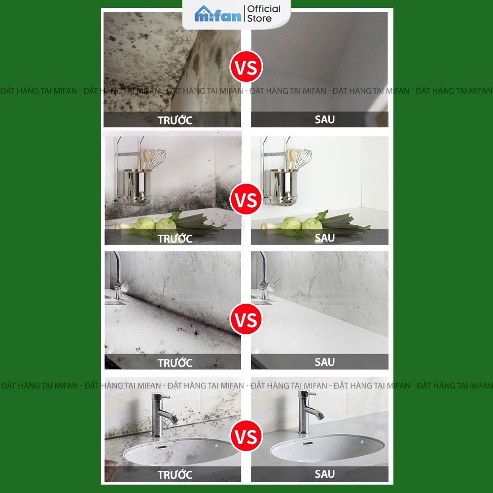 Dung Dịch Tẩy Mốc Tường SMART 1000ml