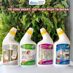 Nước Tẩy Rửa Cặn Canxi Trên Kính Smart Tk