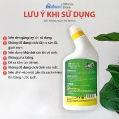 Nước Tẩy Rửa Sen, Vòi Inox, Tường Sàn Gạch Nhà Tắm SMART TC