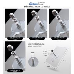 Miếng Dán Tường Đinh Vít Treo Tường Siêu Chắc MIFAN