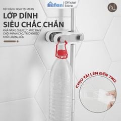 Móc Dán Tường Treo Chổi,  Kẹp Giữ Cây Lau Nhà Đa Năng Cao Cấp MIFAN