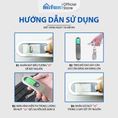 Cân Hành Lý Điện Tử Cầm Tay Mifan 50kg