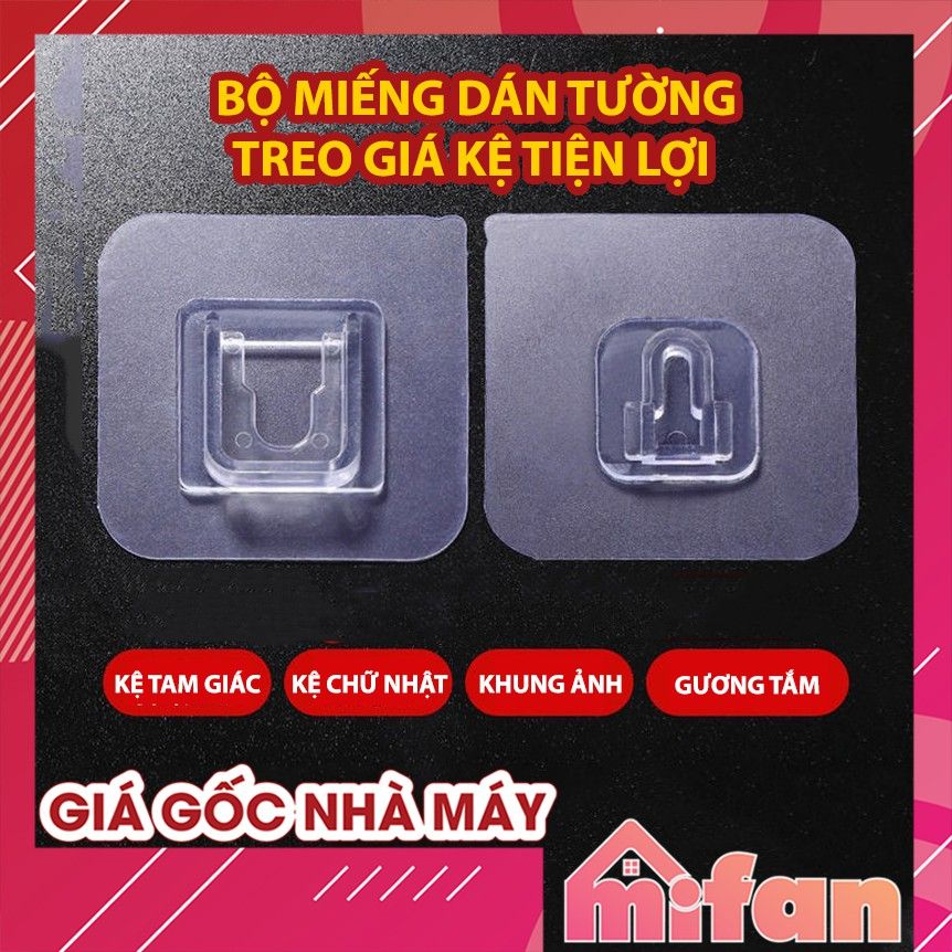 Móc Dán Tường Siêu Dính Chịu Lực Siêu Bền Mifan