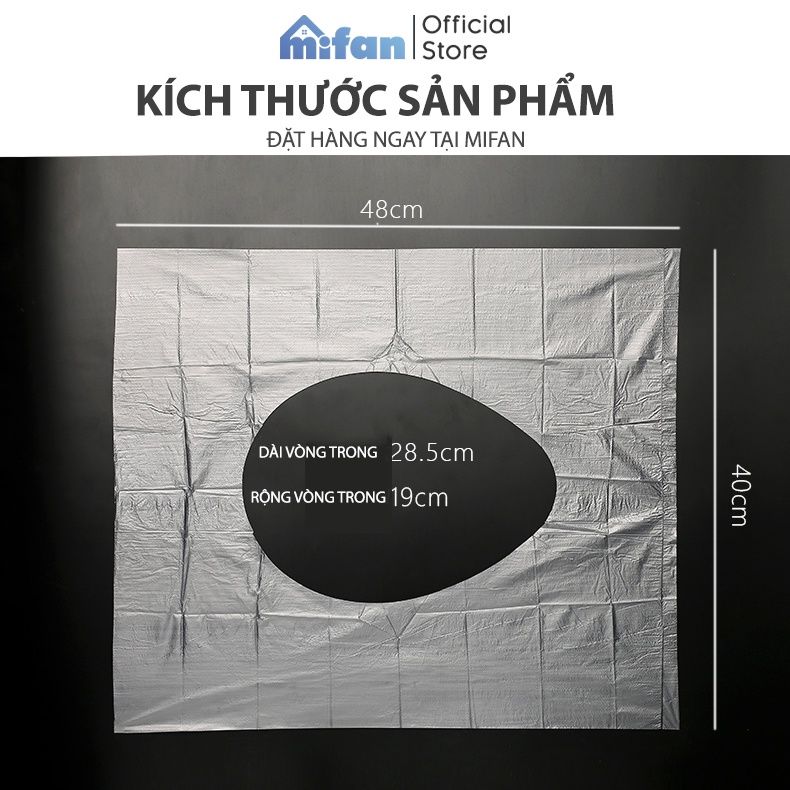 Miếng Lót Bệt Vệ Sinh Tự Phân Huỷ MIFAN