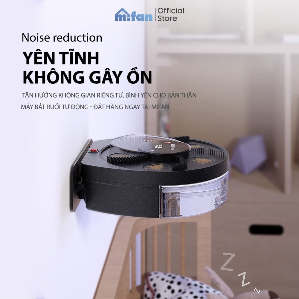 Máy Bắt Ruồi Tự Động Pin Sạc Cao Cấp Mifan