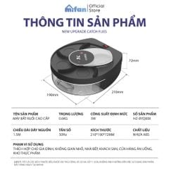 Máy Bắt Ruồi Tự Động Pin Sạc Cao Cấp Mifan