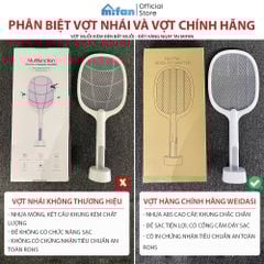 Vợt Muỗi kiêm Đèn Bắt Muỗi 2 trong 1 Weidasi WD955
