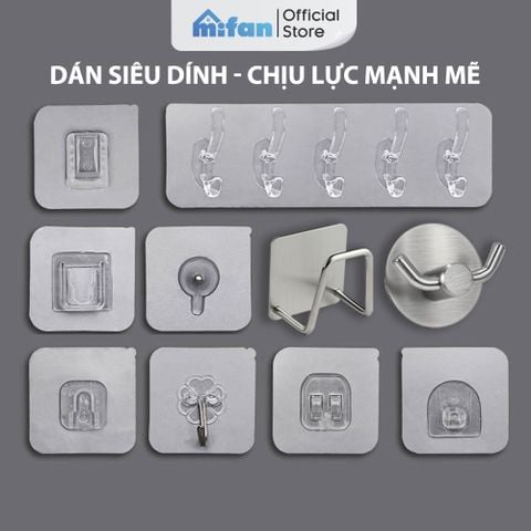 Móc Dán Tường Siêu Dính Siêu Chịu Lực MIFAN