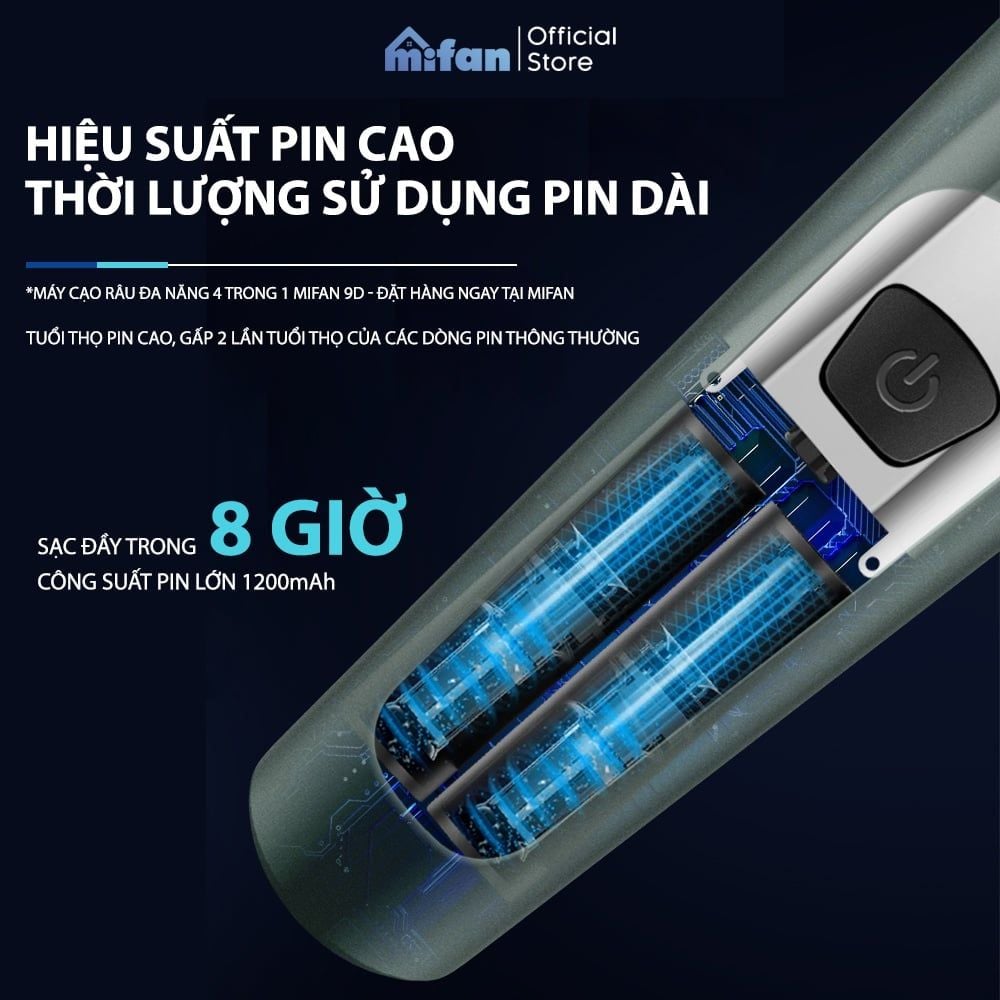 Máy Cạo Râu Đa Năng 4 Trong 1 Mifan 9D