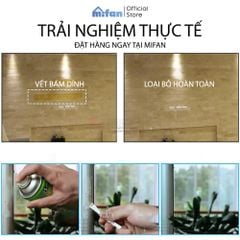 Bình Xịt Tẩy Keo Băng Dính BOTNY Sticker Remover - Làm sạch vết băng dính keo dán mọi bề mặt - MIFAN HÀNG CHÍNH HÃNG