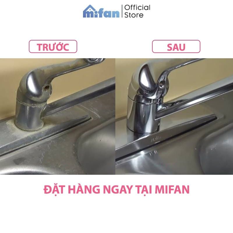 Nước Tẩy Rửa Sen, Vòi Inox, Tường Sàn Gạch Nhà Tắm SMART TC