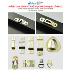 Miếng Dán Tường Đinh Vít Treo Tường Siêu Chắc MIFAN