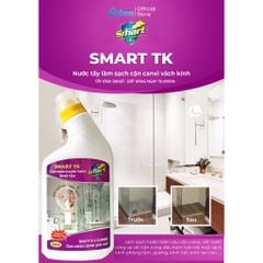 Nước Tẩy Rửa Cặn Canxi Trên Kính Smart Tk