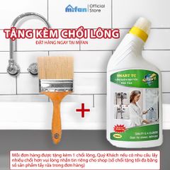 Nước Tẩy Rửa Sen, Vòi Inox, Tường Sàn Gạch Nhà Tắm SMART TC