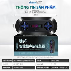 Máy Đuổi Chuột bằng Sóng Siêu Âm 2 Loa Cao Cấp MIFAN