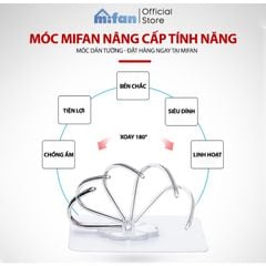 Móc Dán Tường Siêu Dính Siêu Chịu Lực MIFAN
