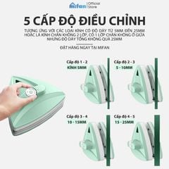 Bộ Lau Kính 2 Mặt Nam Châm Thông Minh MIFAN