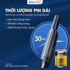 Máy Hút Bụi Cầm Tay Mini Không Dây MIFAN Siêu Mạnh