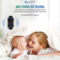 Máy Đuổi Chuột bằng Sóng Siêu Âm 2 Loa Cao Cấp MIFAN