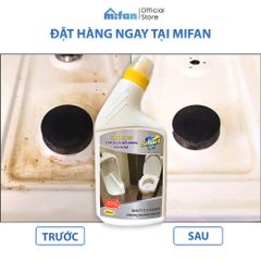 Nước Tẩy Rửa Làm Trắng Đồ Dùng Bằng Sứ SMART TS