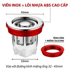 Bộ Nắp Ga Thoát Sàn Ngăn Mùi Hôi Cống Cao Cấp MIFAN