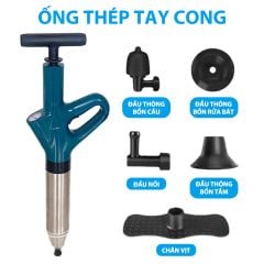 Súng Thông Tắc Bồn Cầu, Chậu Rửa Bát, Bồn Tắm