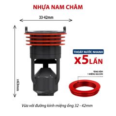 Bộ Lõi Lọc Ngăn Mùi Hôi Lỗ Thoát Sàn Nam Châm MIFAN