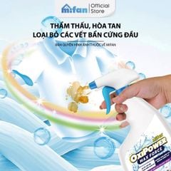 Xịt Tẩy Vết Bẩn Quần Áo Mifan 500ml