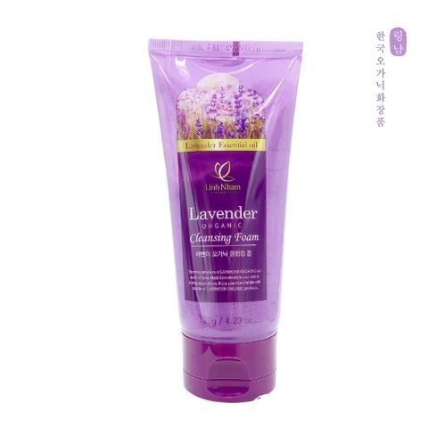 LAVENDER ORGANIC CLEANSING FOAM