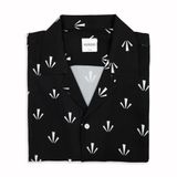  Áo sơ mi ngắn tay cổ vest BRUSH CUBAN SHIRT vải Silk Kate trẻ trung, sang trọng 