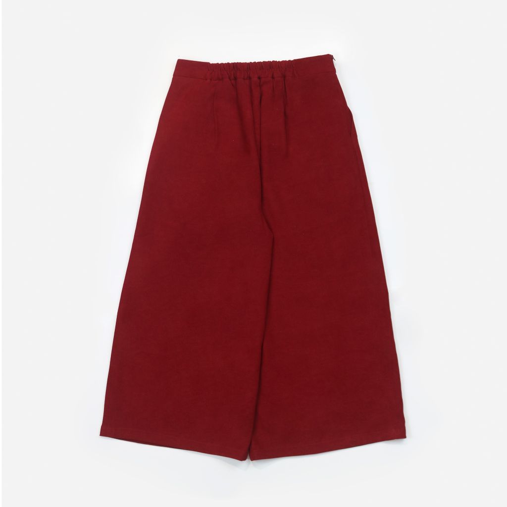 Quần Culotte Nhung - CCAV25