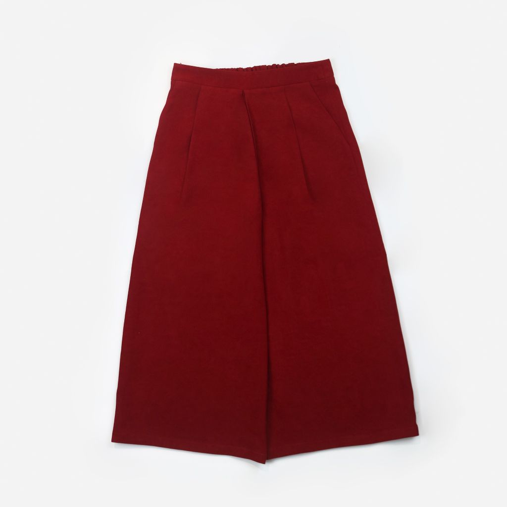 Quần Culotte Nhung - CCAV25