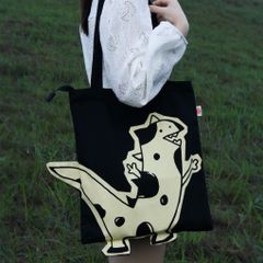 Túi Tote Khủng Long Thò Đuôi