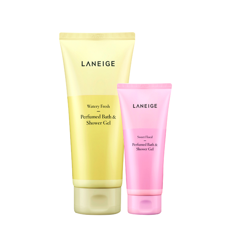 Bộ sữa tắm gel hương nước hoa Laneige Sweet Floral