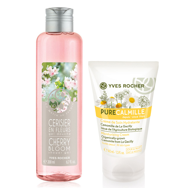 Combo Yves Rocher Kem dưỡng Regenerating Cream Day/Night 50ml + Dưỡng da tay Long Lasting Moisturizing Hand Cream 75ml