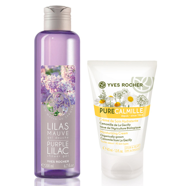 Combo Yves Rocher Kem dưỡng Regenerating Cream Day/Night 50ml + Dưỡng da tay Long Lasting Moisturizing Hand Cream 75ml