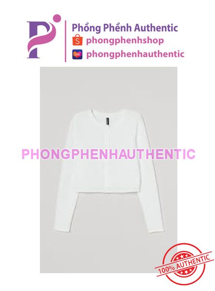 [CHỈ TRẢ ORDER] Áo len HM Trắng Auth mua sale