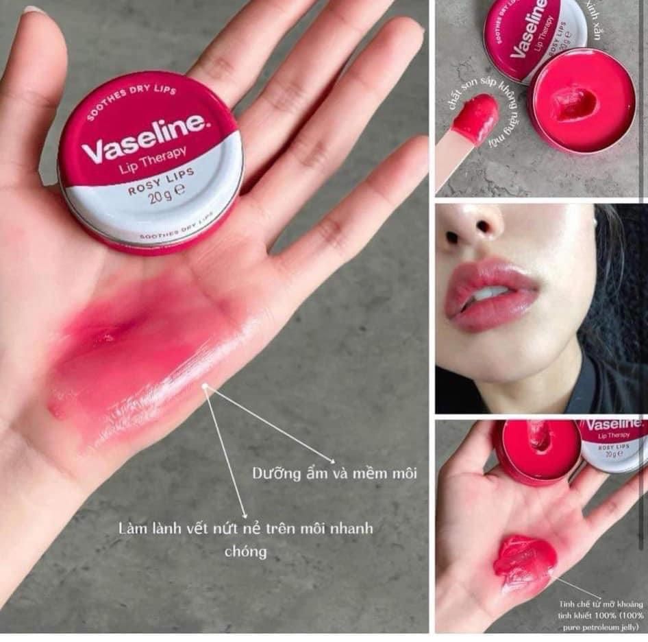 SON DƯỠNG VASELINE LIP THERAPY LIMITED EDITION DẠNG HŨ 20g