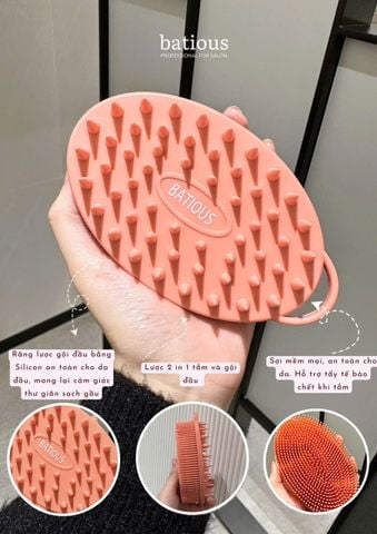 LƯỢC TẮM GỘI ĐA NĂNG 2IN1 BATIOUS