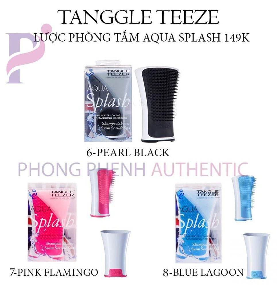 Lược gỡ rối Tangle Teezer Compact Styler Detangling Hairbrush vợt sale