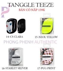Lược gỡ rối Tangle Teezer Compact Styler Detangling Hairbrush vợt sale