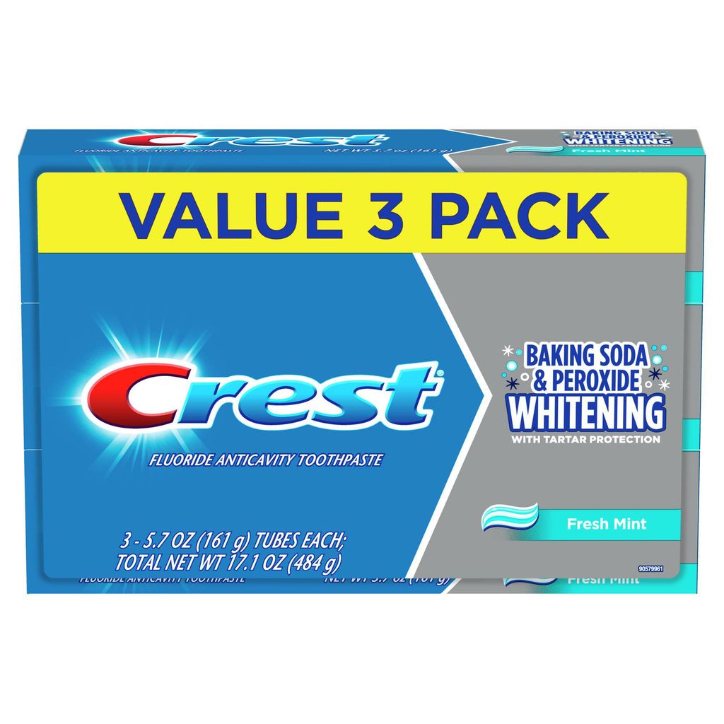 Kem Đánh Răng Crest 3D White Ultra 3in1 Benefits Vivid Mint 147gr