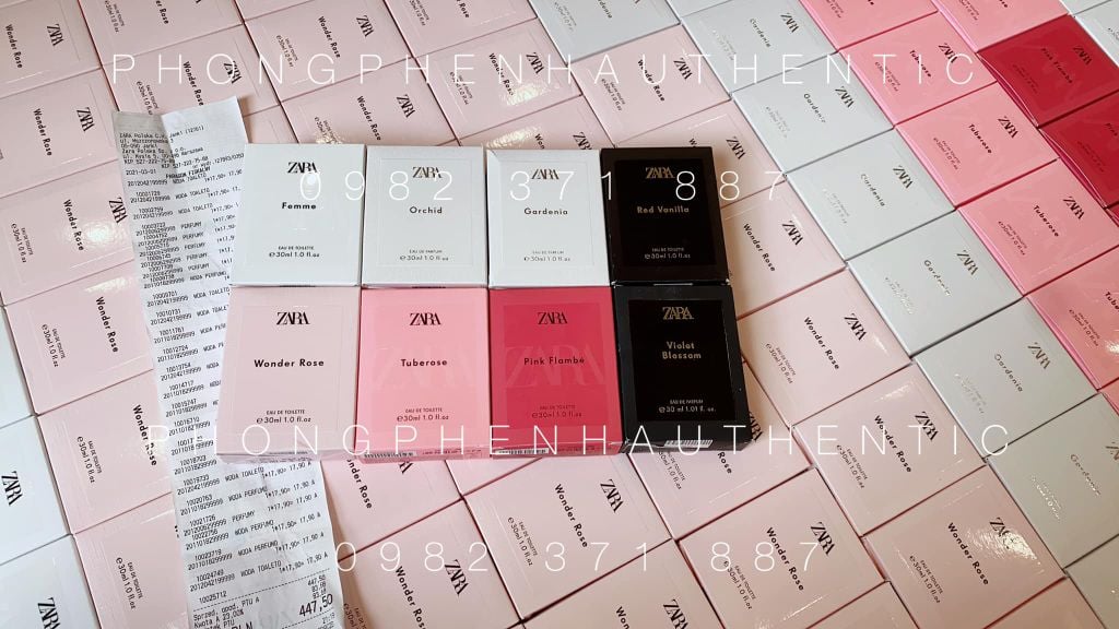 [30ML] Nước hoa Nữ ZARA các mùi mua sale