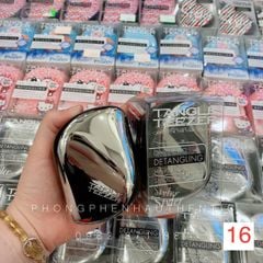 Lược gỡ rối Tangle Teezer Compact Styler Detangling Hairbrush vợt sale
