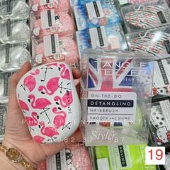 Lược gỡ rối Tangle Teezer Compact Styler Detangling Hairbrush vợt sale