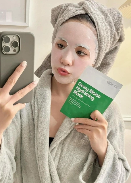 Mặt Nạ Cấp Ẩm Sâu, Phục Hồi Da Epi-rx Dewy Moist Hydrating Mask Hộp 5 Miếng