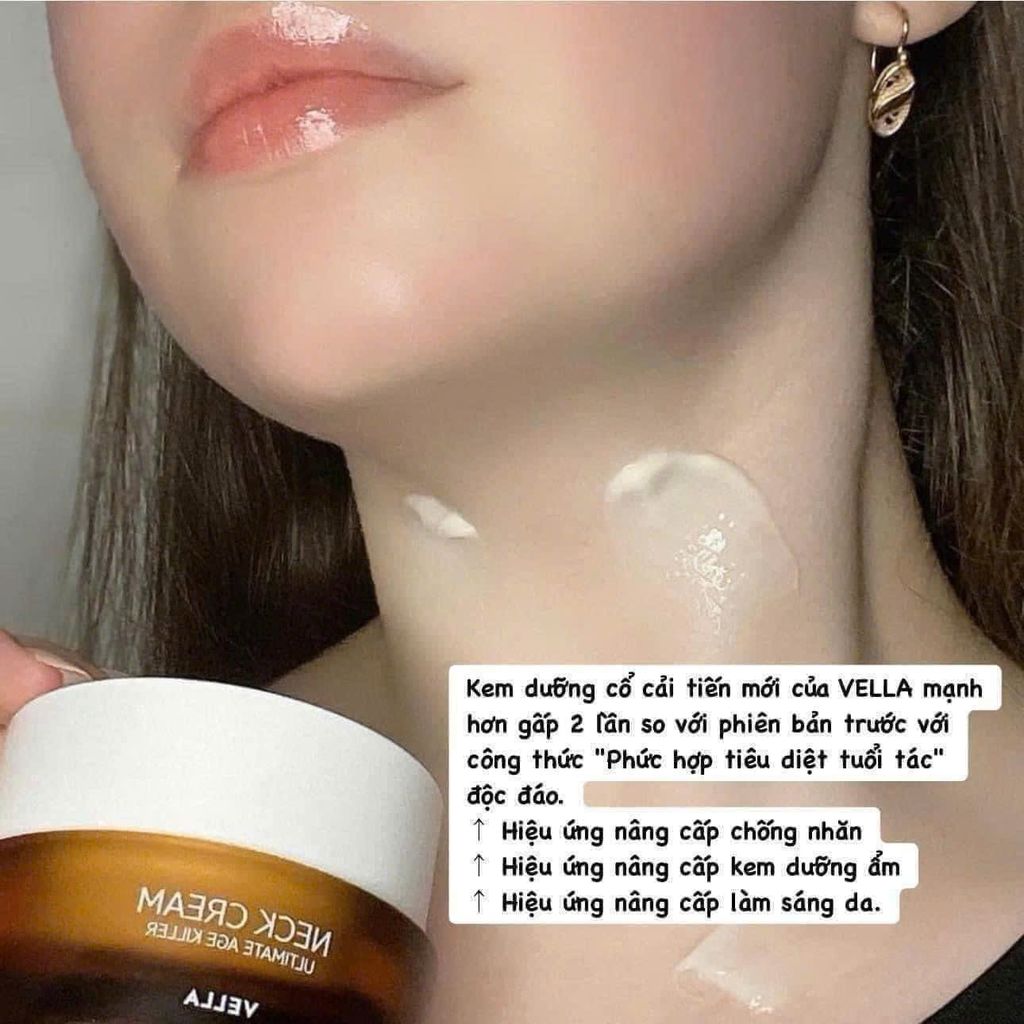 KEM DƯỠNG DA CỔ VELLA NECK CREAM- ULTIMATTE AGE KILLER 50ML (MẪU MỚI)