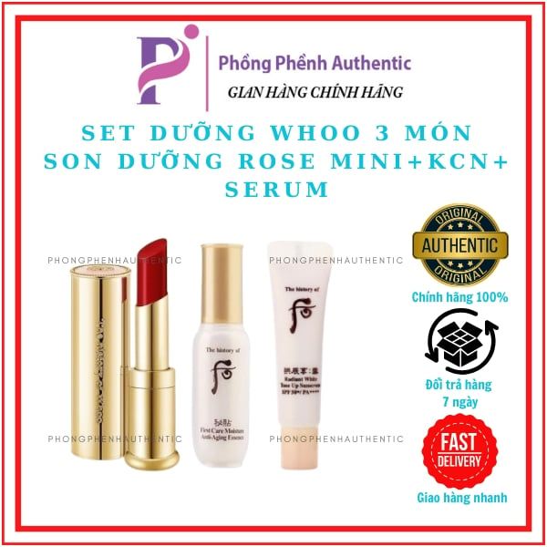 PHẤN NƯỚC CUSHION WHOO TONE UP - MOISTURE FULLSIZE NOBOX