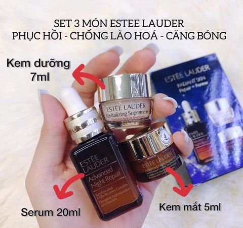 SET DƯỠNG DA 3 MÓN ESTEE LAUDER SP22 21 DOB & SET